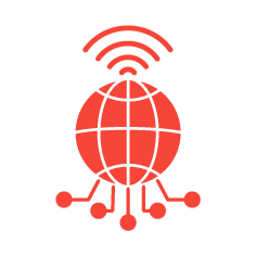 logo réseau internet